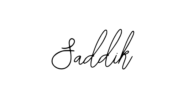 if you are searching for the best signature style for your name Saddik. so please give up your signature search. here we have designed multiple signature styles  using Bearetta-2O07w. Saddik signature style 12 images and pictures png