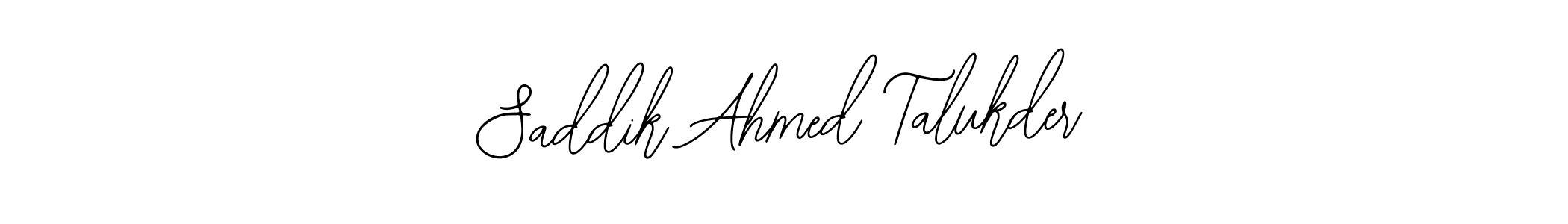 See photos of Saddik Ahmed Talukder official signature by Spectra . Check more albums & portfolios. Read reviews & check more about Bearetta-2O07w font. Saddik Ahmed Talukder signature style 12 images and pictures png