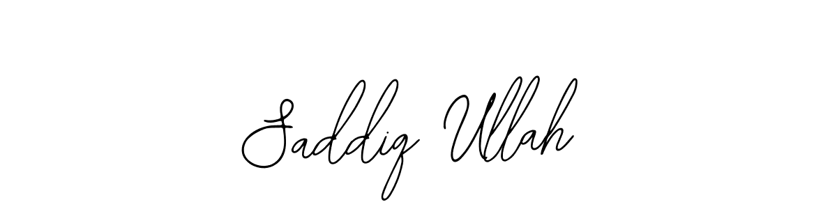 Create a beautiful signature design for name Saddiq Ullah. With this signature (Bearetta-2O07w) fonts, you can make a handwritten signature for free. Saddiq Ullah signature style 12 images and pictures png