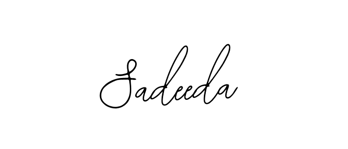 Also we have Sadeeda name is the best signature style. Create professional handwritten signature collection using Bearetta-2O07w autograph style. Sadeeda signature style 12 images and pictures png