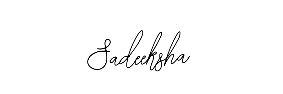 Also You can easily find your signature by using the search form. We will create Sadeeksha name handwritten signature images for you free of cost using Bearetta-2O07w sign style. Sadeeksha signature style 12 images and pictures png