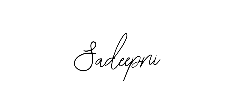 It looks lik you need a new signature style for name Sadeepni. Design unique handwritten (Bearetta-2O07w) signature with our free signature maker in just a few clicks. Sadeepni signature style 12 images and pictures png