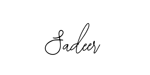 You can use this online signature creator to create a handwritten signature for the name Sadeer. This is the best online autograph maker. Sadeer signature style 12 images and pictures png