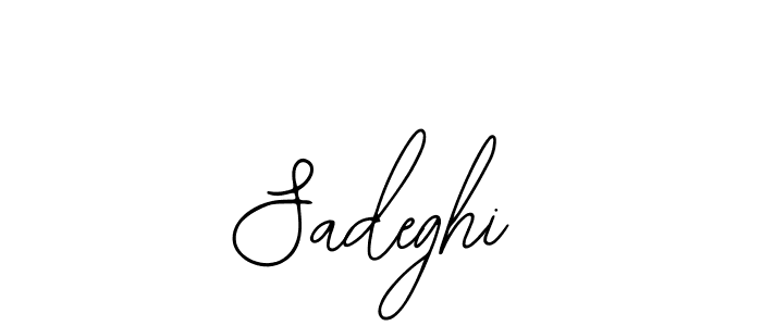 if you are searching for the best signature style for your name Sadeghi. so please give up your signature search. here we have designed multiple signature styles  using Bearetta-2O07w. Sadeghi signature style 12 images and pictures png