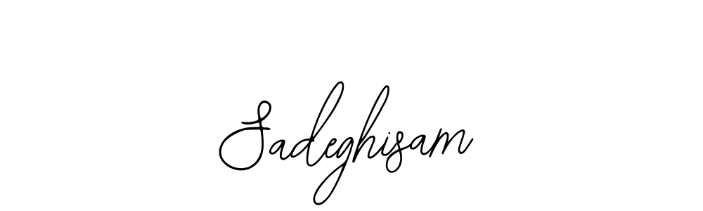 Create a beautiful signature design for name Sadeghisam. With this signature (Bearetta-2O07w) fonts, you can make a handwritten signature for free. Sadeghisam signature style 12 images and pictures png