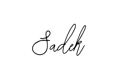 Here are the top 10 professional signature styles for the name Sadek. These are the best autograph styles you can use for your name. Sadek signature style 12 images and pictures png