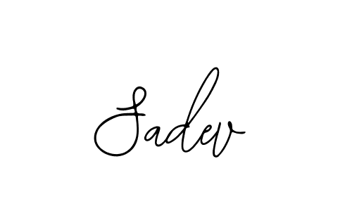 Make a beautiful signature design for name Sadev. With this signature (Bearetta-2O07w) style, you can create a handwritten signature for free. Sadev signature style 12 images and pictures png