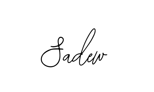 The best way (Bearetta-2O07w) to make a short signature is to pick only two or three words in your name. The name Sadew include a total of six letters. For converting this name. Sadew signature style 12 images and pictures png