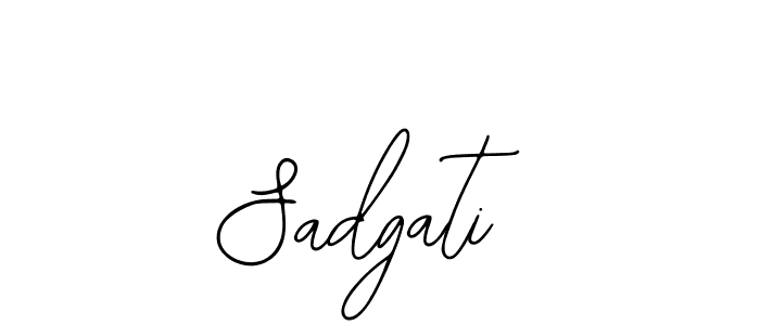 Make a beautiful signature design for name Sadgati. Use this online signature maker to create a handwritten signature for free. Sadgati signature style 12 images and pictures png