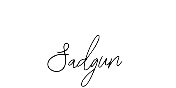 Also we have Sadgun name is the best signature style. Create professional handwritten signature collection using Bearetta-2O07w autograph style. Sadgun signature style 12 images and pictures png