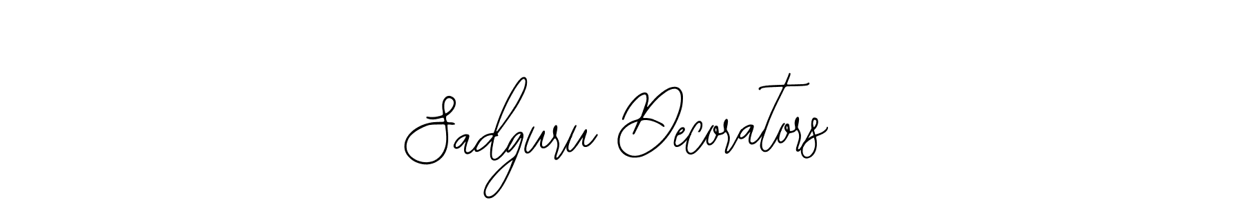 Make a short Sadguru Decorators signature style. Manage your documents anywhere anytime using Bearetta-2O07w. Create and add eSignatures, submit forms, share and send files easily. Sadguru Decorators signature style 12 images and pictures png