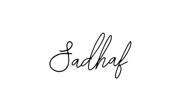 Here are the top 10 professional signature styles for the name Sadhaf. These are the best autograph styles you can use for your name. Sadhaf signature style 12 images and pictures png