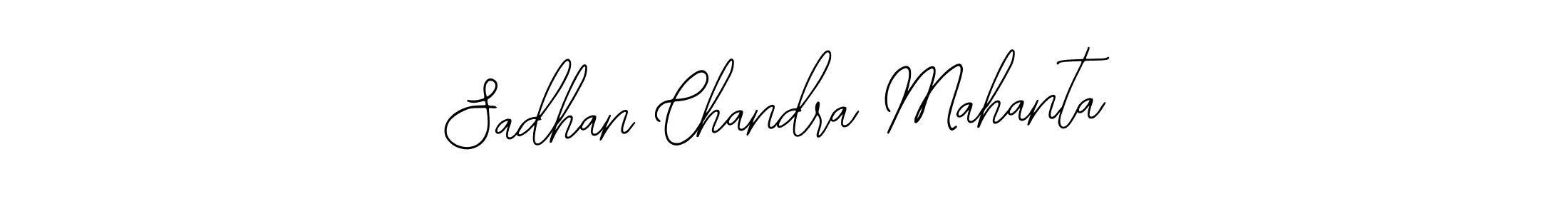 How to make Sadhan Chandra Mahanta signature? Bearetta-2O07w is a professional autograph style. Create handwritten signature for Sadhan Chandra Mahanta name. Sadhan Chandra Mahanta signature style 12 images and pictures png