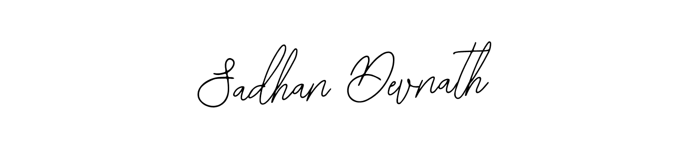 Design your own signature with our free online signature maker. With this signature software, you can create a handwritten (Bearetta-2O07w) signature for name Sadhan Devnath. Sadhan Devnath signature style 12 images and pictures png