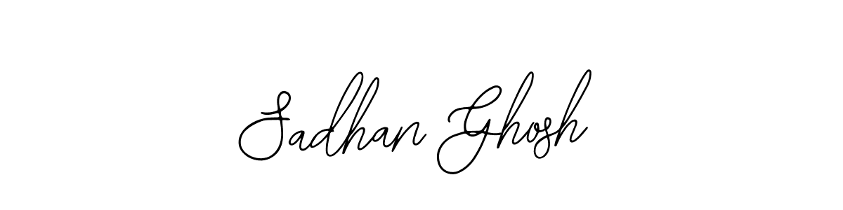 Design your own signature with our free online signature maker. With this signature software, you can create a handwritten (Bearetta-2O07w) signature for name Sadhan Ghosh. Sadhan Ghosh signature style 12 images and pictures png
