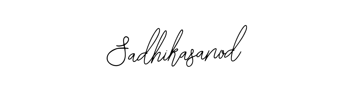 Make a beautiful signature design for name Sadhikasanod. With this signature (Bearetta-2O07w) style, you can create a handwritten signature for free. Sadhikasanod signature style 12 images and pictures png
