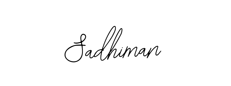 Make a beautiful signature design for name Sadhiman. Use this online signature maker to create a handwritten signature for free. Sadhiman signature style 12 images and pictures png