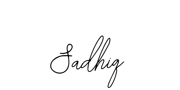 Sadhiq stylish signature style. Best Handwritten Sign (Bearetta-2O07w) for my name. Handwritten Signature Collection Ideas for my name Sadhiq. Sadhiq signature style 12 images and pictures png