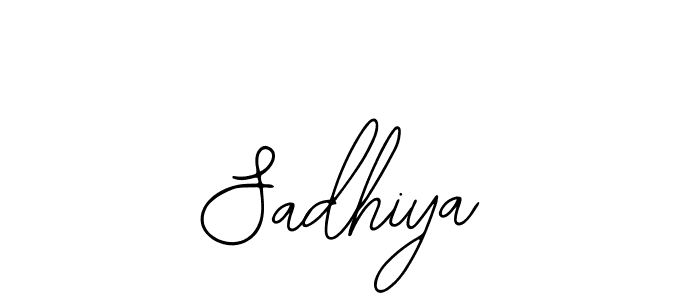 Make a beautiful signature design for name Sadhiya. Use this online signature maker to create a handwritten signature for free. Sadhiya signature style 12 images and pictures png