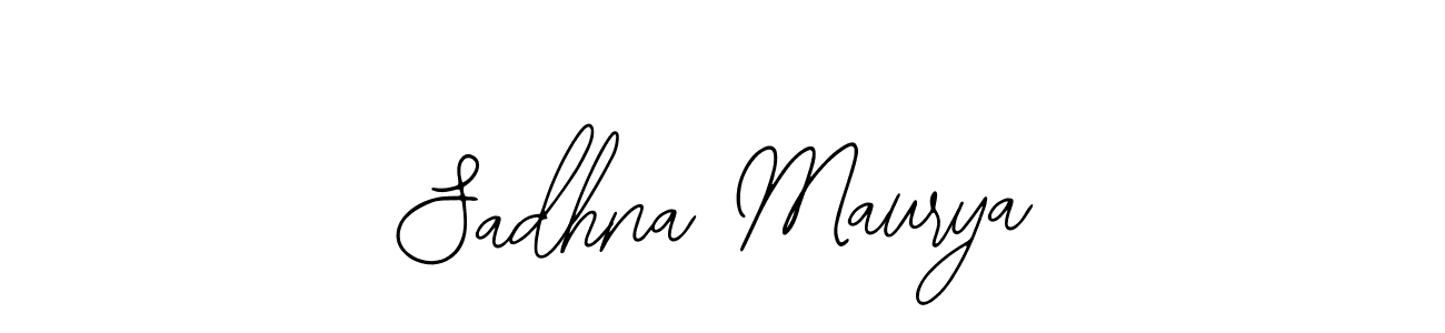 Make a beautiful signature design for name Sadhna Maurya. With this signature (Bearetta-2O07w) style, you can create a handwritten signature for free. Sadhna Maurya signature style 12 images and pictures png