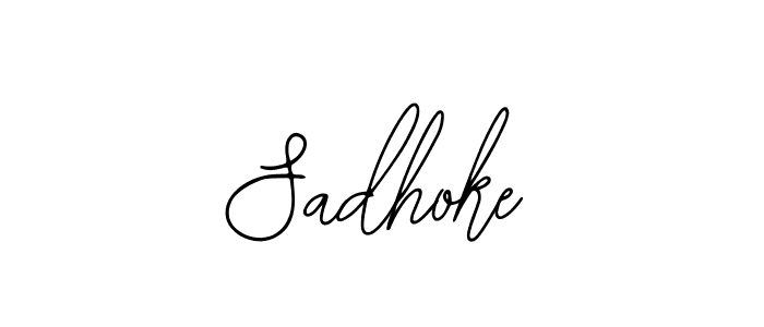Make a short Sadhoke signature style. Manage your documents anywhere anytime using Bearetta-2O07w. Create and add eSignatures, submit forms, share and send files easily. Sadhoke signature style 12 images and pictures png