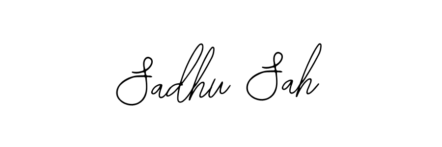 How to Draw Sadhu Sah signature style? Bearetta-2O07w is a latest design signature styles for name Sadhu Sah. Sadhu Sah signature style 12 images and pictures png