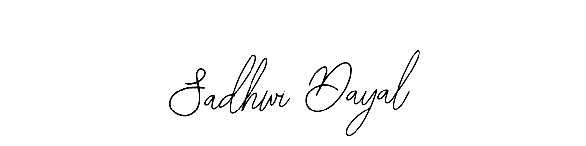 Use a signature maker to create a handwritten signature online. With this signature software, you can design (Bearetta-2O07w) your own signature for name Sadhwi Dayal. Sadhwi Dayal signature style 12 images and pictures png