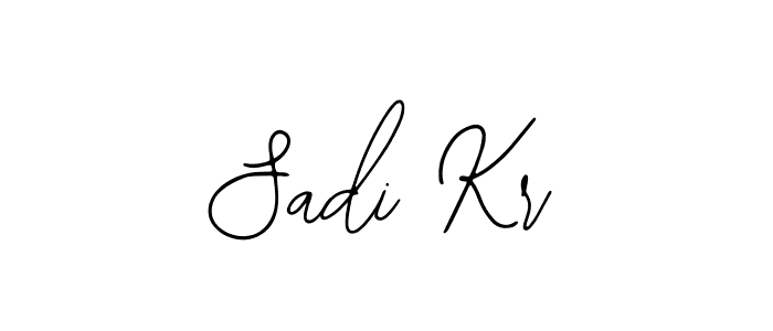Create a beautiful signature design for name Sadi Kr. With this signature (Bearetta-2O07w) fonts, you can make a handwritten signature for free. Sadi Kr signature style 12 images and pictures png