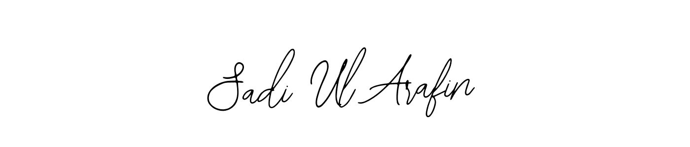 How to Draw Sadi Ul Arafin signature style? Bearetta-2O07w is a latest design signature styles for name Sadi Ul Arafin. Sadi Ul Arafin signature style 12 images and pictures png