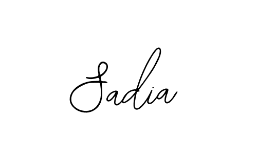 Create a beautiful signature design for name Sadia. With this signature (Bearetta-2O07w) fonts, you can make a handwritten signature for free. Sadia signature style 12 images and pictures png