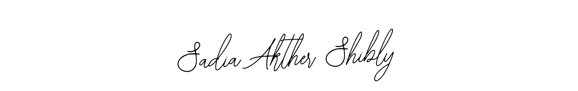 You should practise on your own different ways (Bearetta-2O07w) to write your name (Sadia Akther Shibly) in signature. don't let someone else do it for you. Sadia Akther Shibly signature style 12 images and pictures png