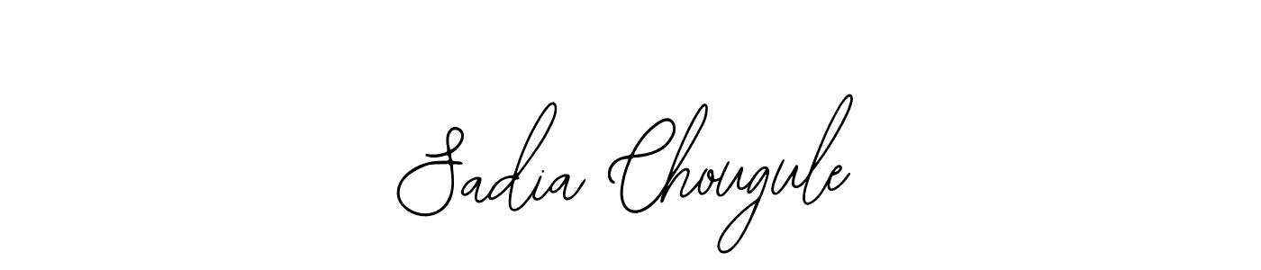 Make a beautiful signature design for name Sadia Chougule. With this signature (Bearetta-2O07w) style, you can create a handwritten signature for free. Sadia Chougule signature style 12 images and pictures png