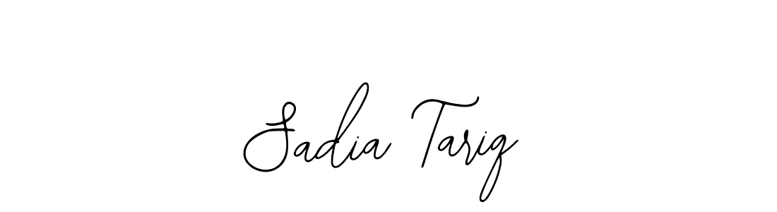 How to make Sadia Tariq signature? Bearetta-2O07w is a professional autograph style. Create handwritten signature for Sadia Tariq name. Sadia Tariq signature style 12 images and pictures png