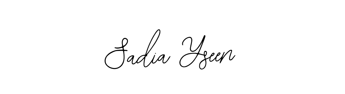 Design your own signature with our free online signature maker. With this signature software, you can create a handwritten (Bearetta-2O07w) signature for name Sadia Yseen. Sadia Yseen signature style 12 images and pictures png