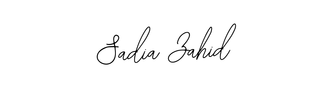 It looks lik you need a new signature style for name Sadia Zahid. Design unique handwritten (Bearetta-2O07w) signature with our free signature maker in just a few clicks. Sadia Zahid signature style 12 images and pictures png