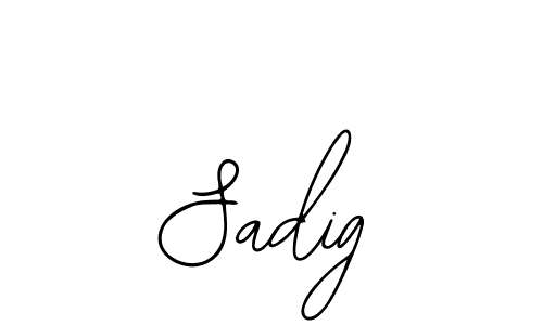 Similarly Bearetta-2O07w is the best handwritten signature design. Signature creator online .You can use it as an online autograph creator for name Sadig. Sadig signature style 12 images and pictures png