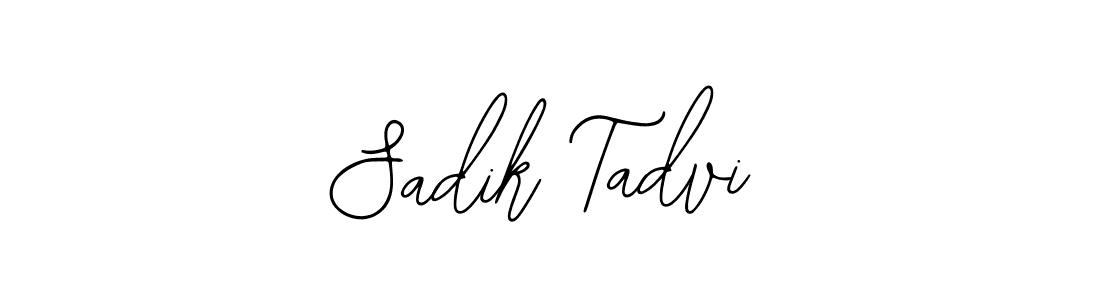 Design your own signature with our free online signature maker. With this signature software, you can create a handwritten (Bearetta-2O07w) signature for name Sadik Tadvi. Sadik Tadvi signature style 12 images and pictures png