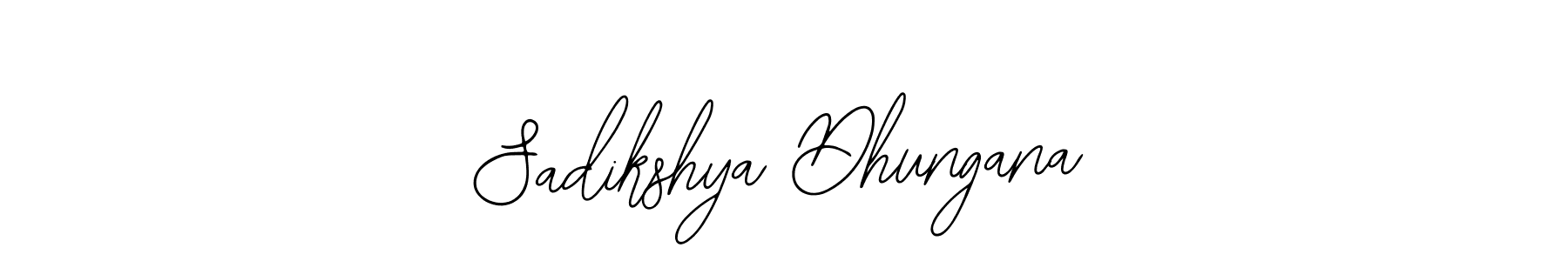 Sadikshya Dhungana stylish signature style. Best Handwritten Sign (Bearetta-2O07w) for my name. Handwritten Signature Collection Ideas for my name Sadikshya Dhungana. Sadikshya Dhungana signature style 12 images and pictures png