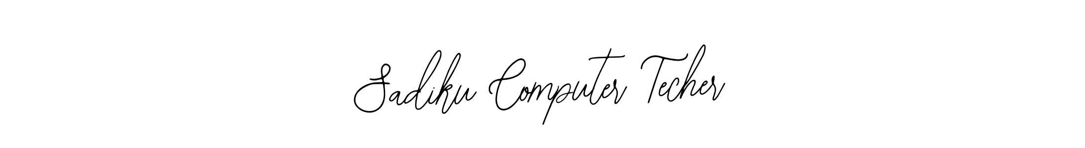 Use a signature maker to create a handwritten signature online. With this signature software, you can design (Bearetta-2O07w) your own signature for name Sadiku Computer Techer. Sadiku Computer Techer signature style 12 images and pictures png