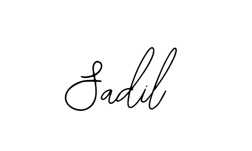 Also You can easily find your signature by using the search form. We will create Sadil name handwritten signature images for you free of cost using Bearetta-2O07w sign style. Sadil signature style 12 images and pictures png