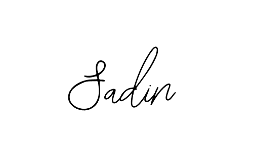 The best way (Bearetta-2O07w) to make a short signature is to pick only two or three words in your name. The name Sadin include a total of six letters. For converting this name. Sadin signature style 12 images and pictures png