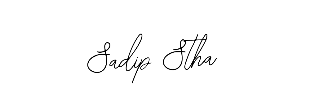 Bearetta-2O07w is a professional signature style that is perfect for those who want to add a touch of class to their signature. It is also a great choice for those who want to make their signature more unique. Get Sadip Stha name to fancy signature for free. Sadip Stha signature style 12 images and pictures png