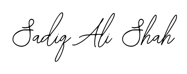 A timeless handwritten aesthetic for Sadiq Ali Shah. The Bearetta-2O07w font gives your signature a handcrafted feel with natural curves. Sadiq Ali Shah signature style 12 images and pictures png