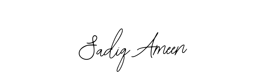 Best and Professional Signature Style for Sadiq Ameen. Bearetta-2O07w Best Signature Style Collection. Sadiq Ameen signature style 12 images and pictures png
