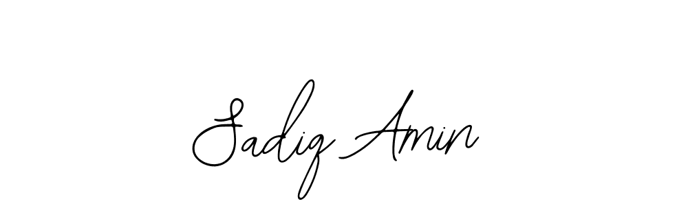 How to make Sadiq Amin signature? Bearetta-2O07w is a professional autograph style. Create handwritten signature for Sadiq Amin name. Sadiq Amin signature style 12 images and pictures png