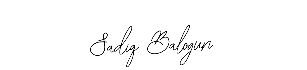 Also we have Sadiq Balogun name is the best signature style. Create professional handwritten signature collection using Bearetta-2O07w autograph style. Sadiq Balogun signature style 12 images and pictures png