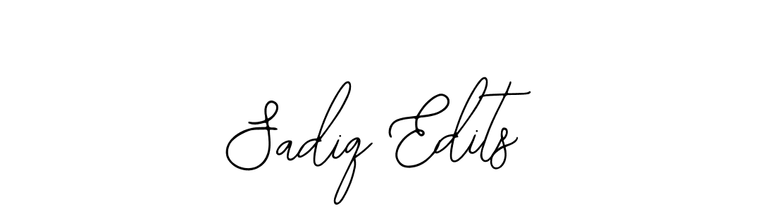 Sadiq Edits stylish signature style. Best Handwritten Sign (Bearetta-2O07w) for my name. Handwritten Signature Collection Ideas for my name Sadiq Edits. Sadiq Edits signature style 12 images and pictures png