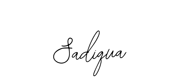 Create a beautiful signature design for name Sadiqua. With this signature (Bearetta-2O07w) fonts, you can make a handwritten signature for free. Sadiqua signature style 12 images and pictures png