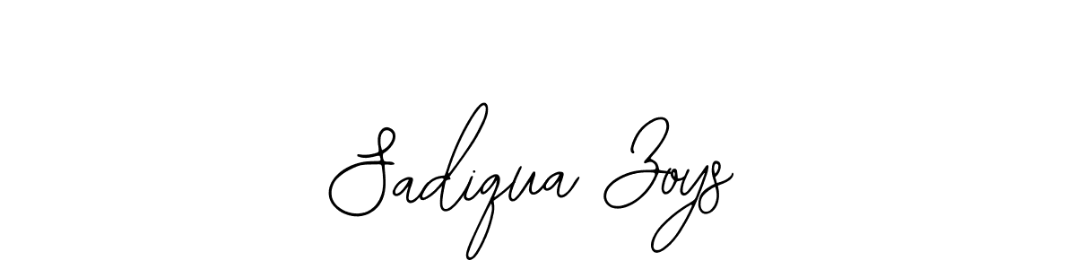 Also You can easily find your signature by using the search form. We will create Sadiqua Zoys name handwritten signature images for you free of cost using Bearetta-2O07w sign style. Sadiqua Zoys signature style 12 images and pictures png