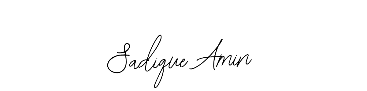 How to make Sadique Amin signature? Bearetta-2O07w is a professional autograph style. Create handwritten signature for Sadique Amin name. Sadique Amin signature style 12 images and pictures png